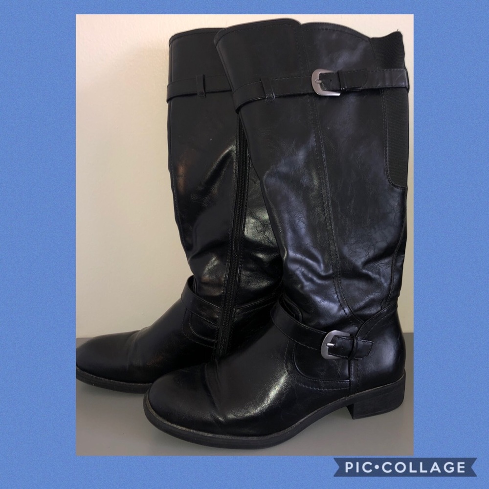 WEAR.EVER. Sturdy faux leather boot